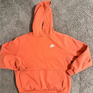 Nike Girls XL Orange Pullover Hoodie